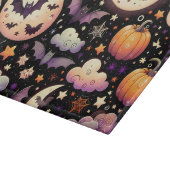 Whimsical Halloween Night Sky Pattern Snijplank (Hoek)