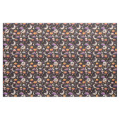 Whimsical Halloween Night Sky Pattern Stof (Fat Quarter)