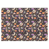 Whimsical Halloween Night Sky Pattern Tafelkleed (Voorkant (Horizontaal))