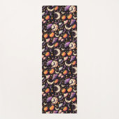 Whimsical Halloween Night Sky Pattern Yogamat (Voorkant)