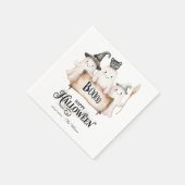 Whimsical Halloween Party servetten met Schattigee (Hoek)