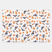 Whimsical Halloween Pattern Inpakpapier Vel (Voorkant 3)