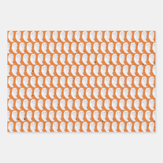 Whimsical Halloween Pattern Inpakpapier Vel (Voorkant 2)