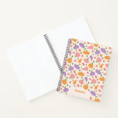 Whimsical Halloween pompoenen en paddenstoelen Cus Notitieboek (Binnen)