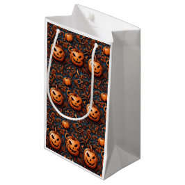 Whimsical Halloween-thema Pompoen Klein Cadeauzakje