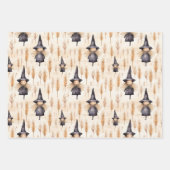 Whimsical Halloween Waterverf, Heksen, Geesten Inpakpapier Vel (Voorkant)