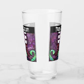 Whimsical Halloween Witch Boots Paarse Groen Glas (Rechts)