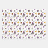 Whimsical Halloween Wrapping Paper Sheets (Voorkant 3)