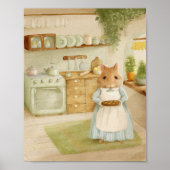 Whimsical hamster Storybook kids Poster (Voorkant)