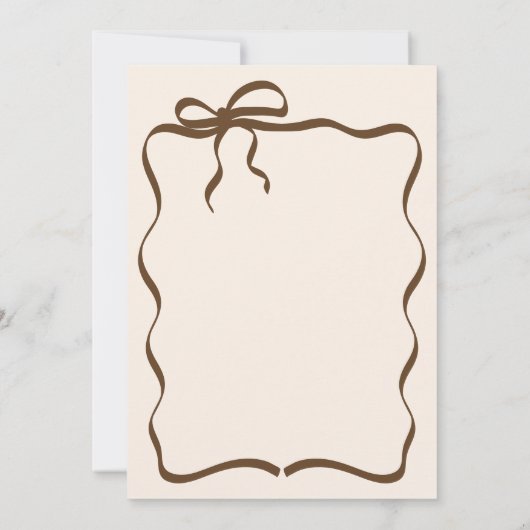 Whimsical Hand Drawn Baby is Brewing Baby Shower Kaart (Achterkant)