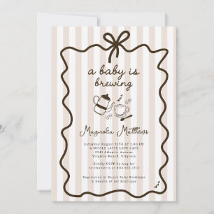 Whimsical Hand Drawn Baby is het brouwen van Baby  Kaart