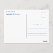 Whimsical Hand Drawn Baby shower Brunch Briefkaart (Achterkant)