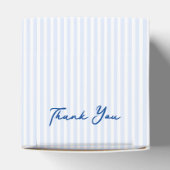 Whimsical Hand Drawn Blue Last Toast on the Coast Bedankdoosjes (Bovenkant)