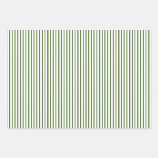 Whimsical Hand Drawn Doodle Green Inpakpapier Vel (Voorkant 2)