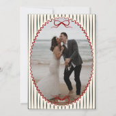 Whimsical Hand Drawn Doodles Christmas Photo Feestdagenkaart (Achterkant)