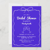 Whimsical Hand Drawn Eigenzinnig Modern Vrijgezell Kaart (Voorkant)