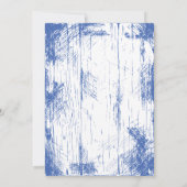 Whimsical Hand Drawn Flower Market Bridal Shower I Kaart (Achterkant)