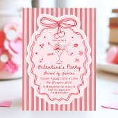Whimsical Hand Drawn Galentine's Day Invitation Kaart