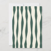 Whimsical Hand Drawn Handwritten Wedding Menu Card Kaart (Achterkant)