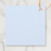 Whimsical Hand Drawn Hanukkah Party Trendy Custom Bedankjes Labels (Achterkant)