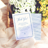 Whimsical Hand Drawn Retro Lijst Vrijgezellenfeest Bedankkaart