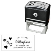 Whimsical Hand Drawn | Weddenschap Zelfinktende Stempel (In situ)