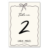 Whimsical Hand drawn wedding Event Kaart (Voorkant)