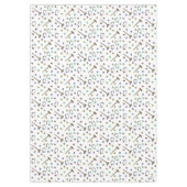 Whimsical Hand-geïllustreerde Croquet  picknick Tafelkleed (Voorkant)