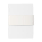 Whimsical Hand getekend roze & blauw Uitnodigingen Wikkel (Achterkant Voorbeeld)