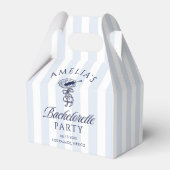 Whimsical Hand Getekende Cocktail Bachelorette Wee Bedankdoosjes (Achterkant)