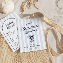 Whimsical Hand Getekende Cocktail Meisjesuitje Wee Kaart