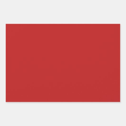 Whimsical Hand Getrokken Bogen Rood & Groen Kerstm Inpakpapier Vel (Voorkant 3)