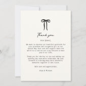 Whimsical, hand getrokken boog bruiloft dank je ka save the date (Voorkant)