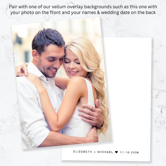 Whimsical Hand getrokken bruiloft receptie Vellum Uitnodigingen