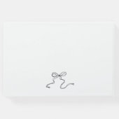 Whimsical Hand getrokken Crest Gastenboek (Achterkant)