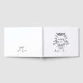 Whimsical Hand getrokken Crest Gastenboek (Volledig)