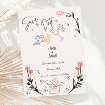 Whimsical Hand getrokken Cupido Scribble Bow Bruil
