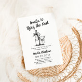 Whimsical Hand Getrokken De Knoop Bind Kaart