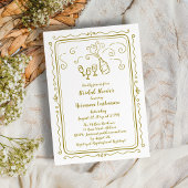 Whimsical Hand getrokken Doodle Custom Vrijgezelle Kaart