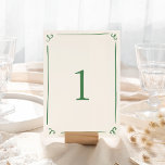 Whimsical Hand getrokken groen Kaart<br><div class="desc">Dit schattige ontwerp is voorzien van handgetekende elementen en een grillige,  gedurfde tekst.</div>