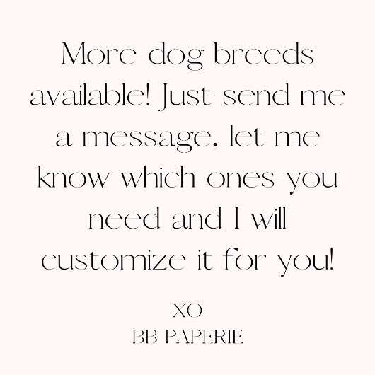 Whimsical Hand Getrokken Groene Hond Oren Servet