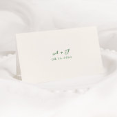 Whimsical Hand getrokken groene plaats kaart