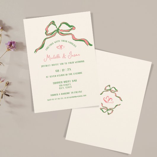 Whimsical Hand getrokken hedendaagse retro Franse Kaart