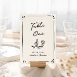 Whimsical Hand getrokken Kaart<br><div class="desc">Dit schattige ontwerp is voorzien van handgetekende elementen en een grillige,  gedurfde tekst.</div>