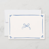 Whimsical Hand getrokken Navy Ben jij mijn? Kaart (Achterkant)