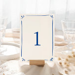 Whimsical Hand getrokken Navy blauw Kaart<br><div class="desc">Dit schattige ontwerp is voorzien van handgetekende elementen en een grillige,  gedurfde tekst.</div>