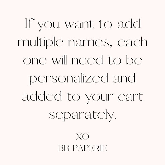 Whimsical Hand getrokken Navy Place Card Bedankkaart