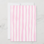 Whimsical Hand getrokken twee minder vissen in het Save The Date (Achterkant)