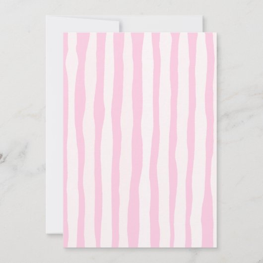 Whimsical Hand getrokken twee minder vissen in het Save The Date (Achterkant)