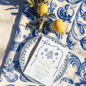 Whimsical Hand getrokken verjaardagsfeestje Kaart